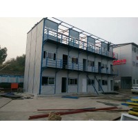 安裝庫倫住人辦公集裝箱房